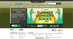 Desktop Screenshot of ocparks.com